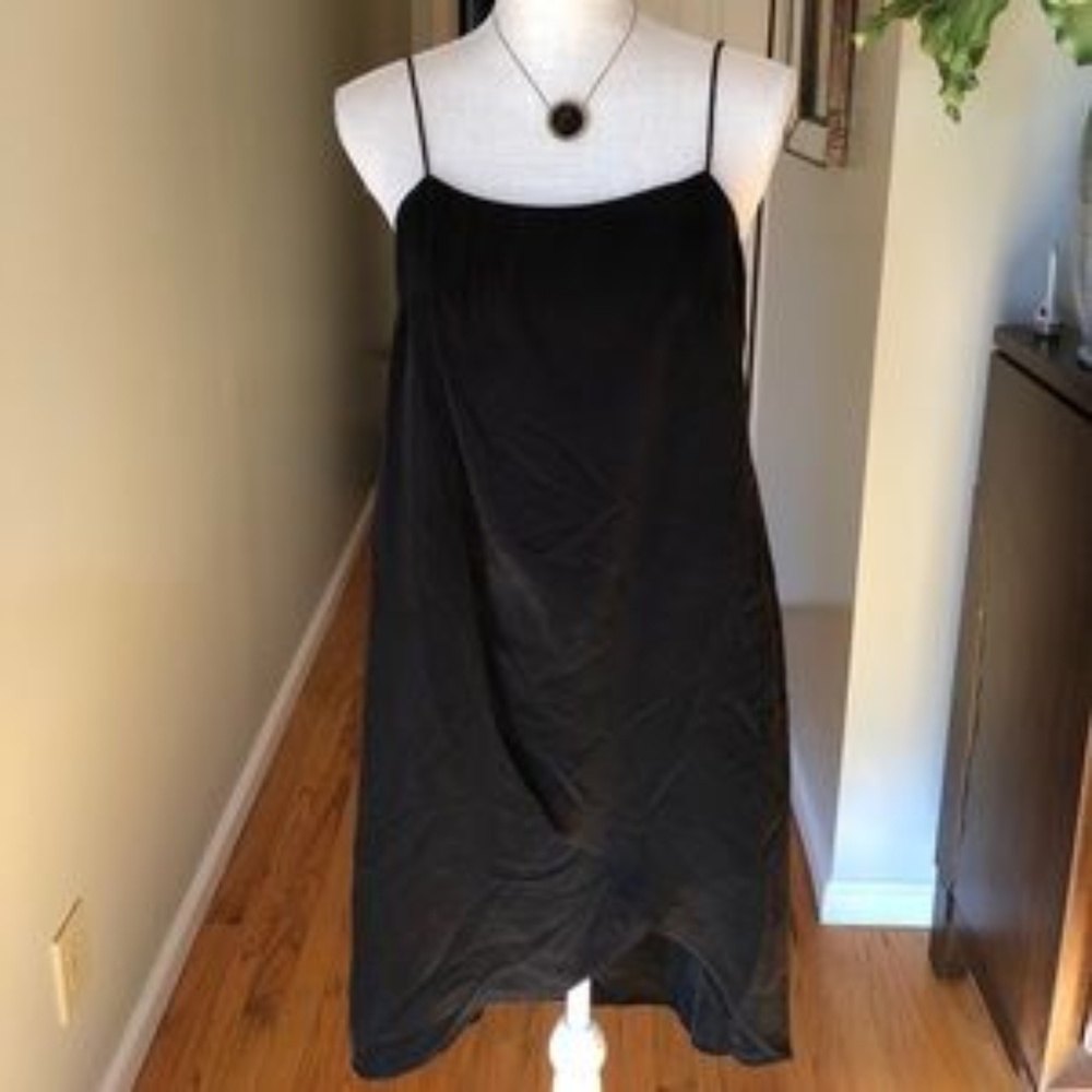 n:PHILANTHROPY Black Silky Dress